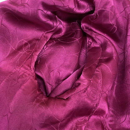 Chanel Jacket 36 S Purple Tweed Sequin Border Coco Button Cotton — view 8