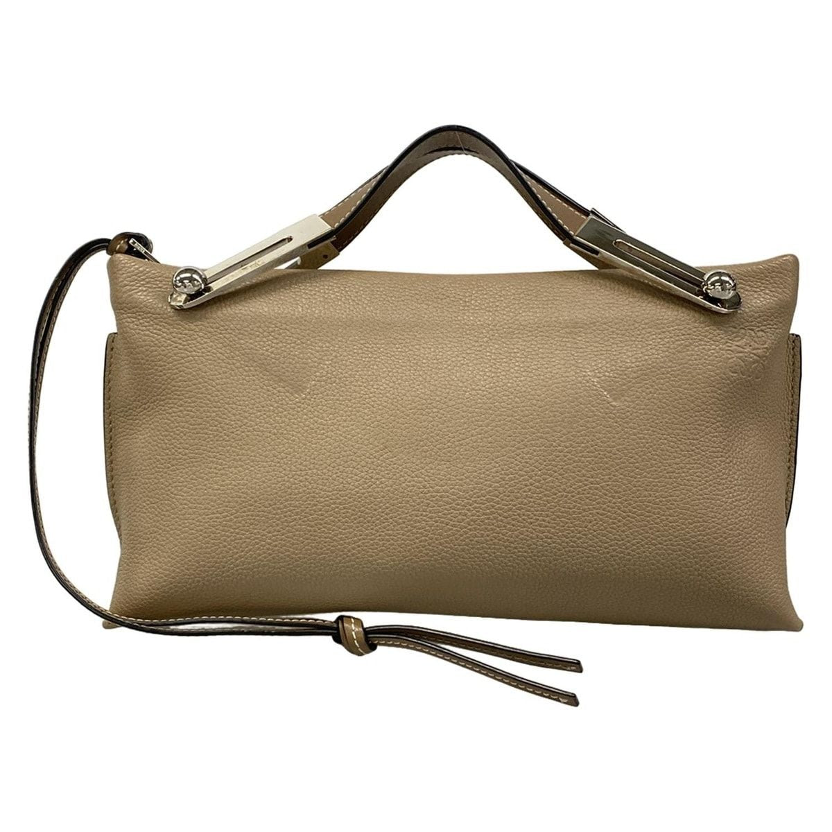 Loewe Handbag Missy Small Beige Leather
