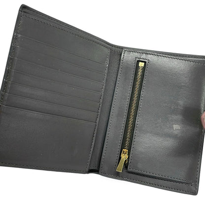 Celine 2 Folding Wallet Grey Light Pink Leather — view 3