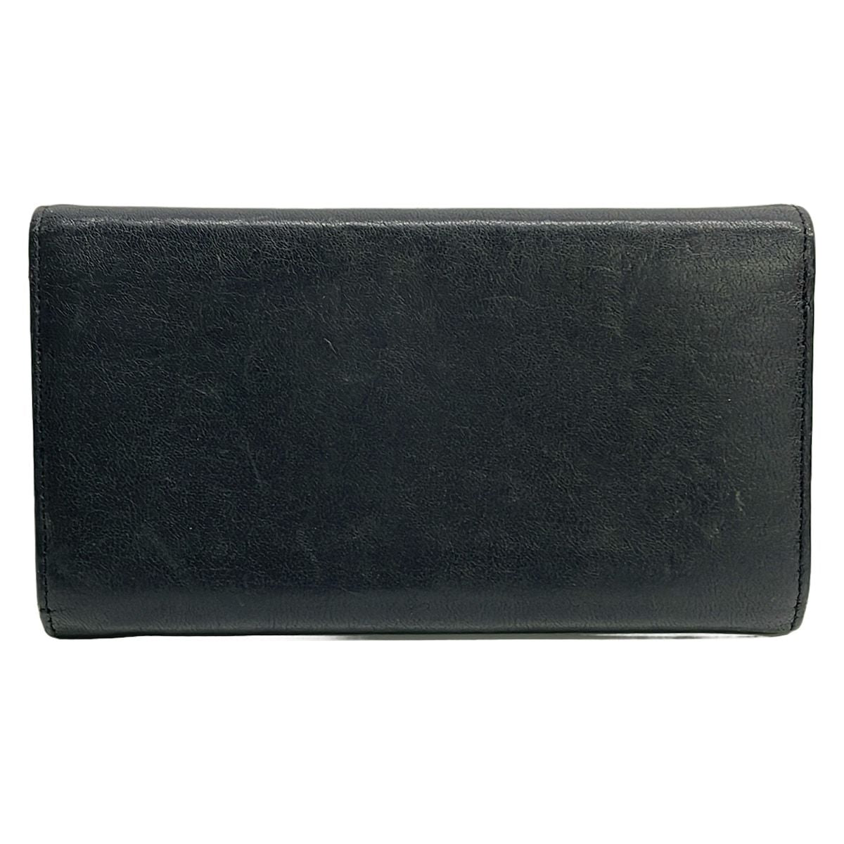 Saint Laurent Paris Wallet Black Studs Star Flap Leather — view 2