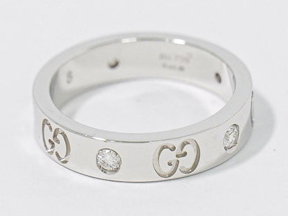 Gucci Icon Diamond WG Ring White Gold Second — view 2