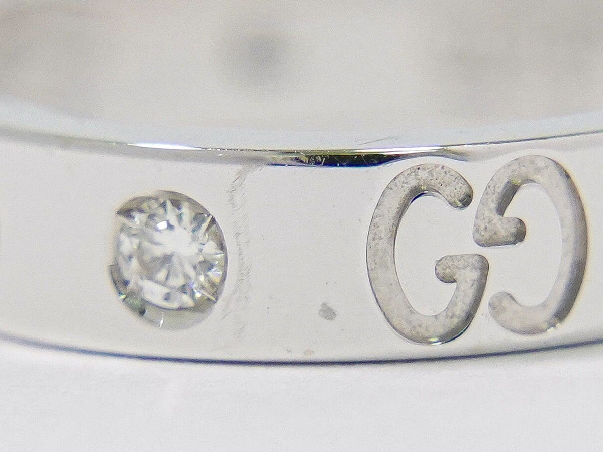Gucci Icon Diamond WG Ring White Gold Second — view 5