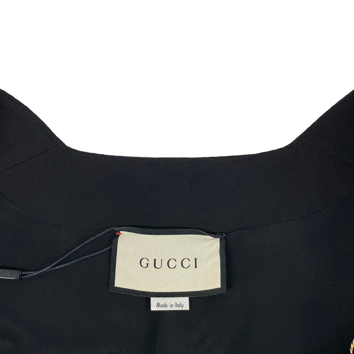 Gucci All in One 38 S Black Full Length Silk Wool — view 8