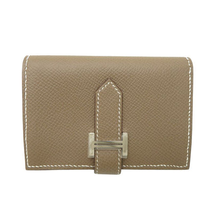 Hermes Card Case Card Holders Gray