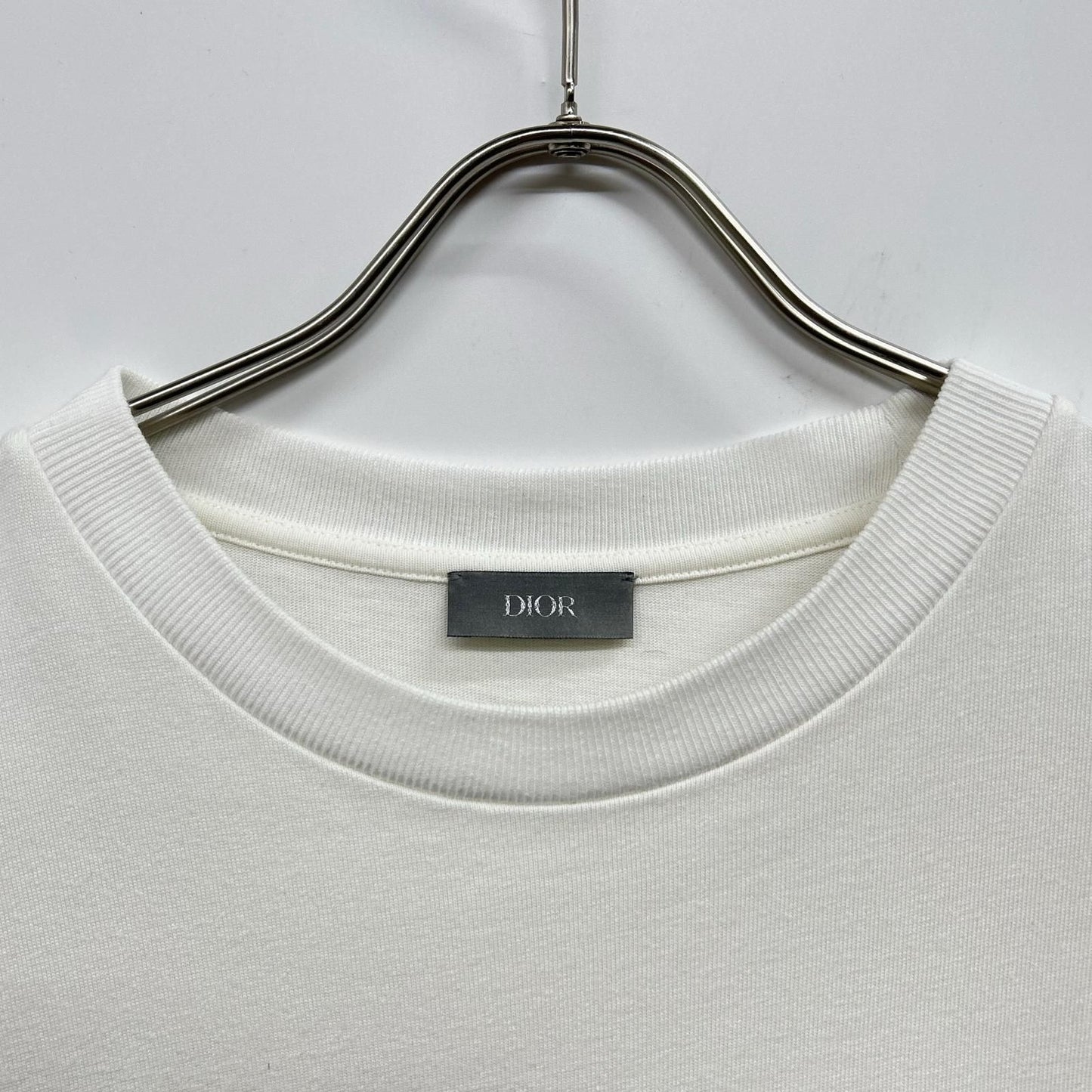 Dior White Print T-Shirt — view 6