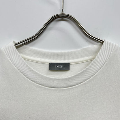 Dior White Print T-Shirt — view 6