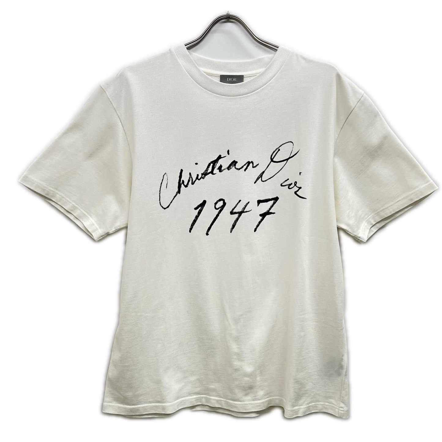 Dior White Print T-Shirt