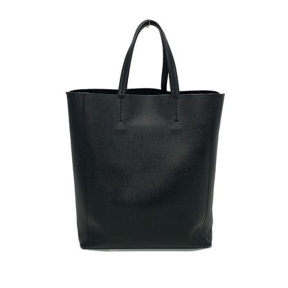 Celine Tote Vertical Cabas Mall Black Leather — view 3