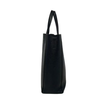 Celine Tote Vertical Cabas Mall Black Leather — view 4