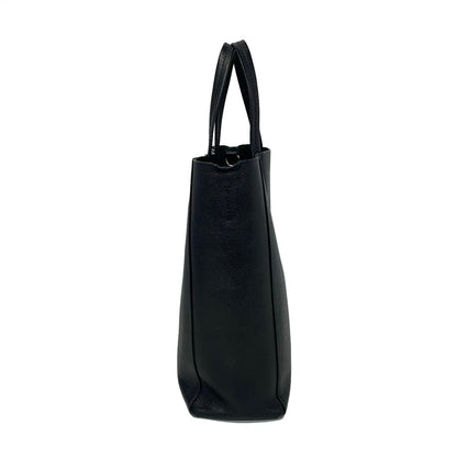 Celine Tote Vertical Cabas Mall Black Leather — view 2
