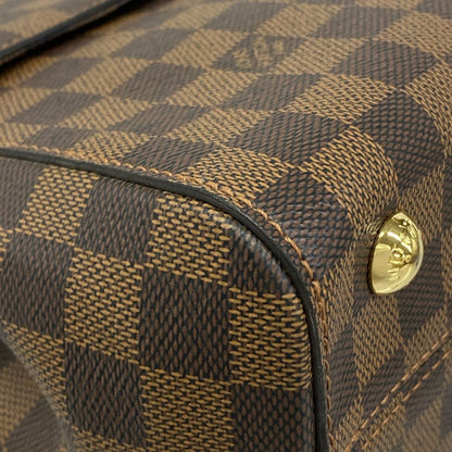 Louis Vuitton Handbag Damier Bond Street Bordeaux Leather — view 6