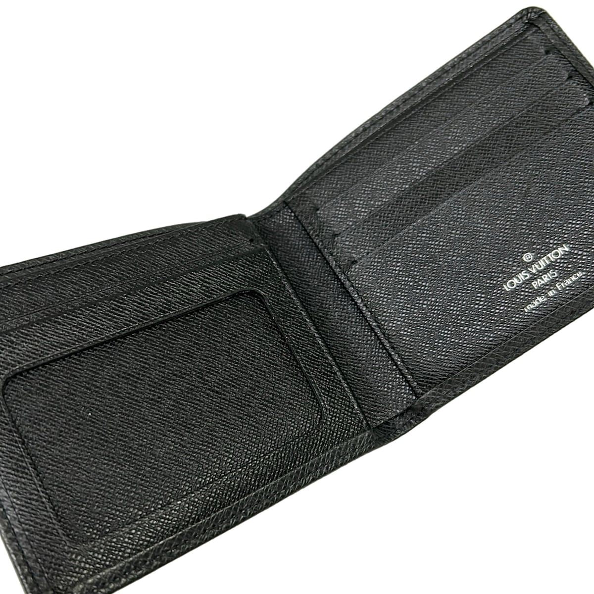 Louis Vuitton Billfold Taiga Portobie 9 Cult Cles Ardoise Wallet — view 3