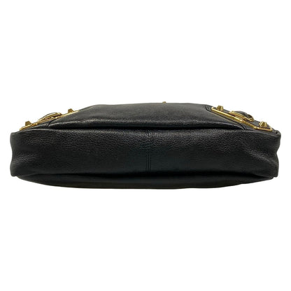 Balenciaga Handbag Classic Metallic Edge City Black Leather — view 5