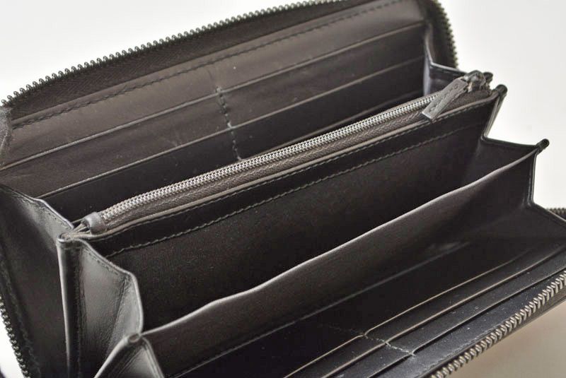Gucci Wallet Zip Around GG Supreme Black — view 4