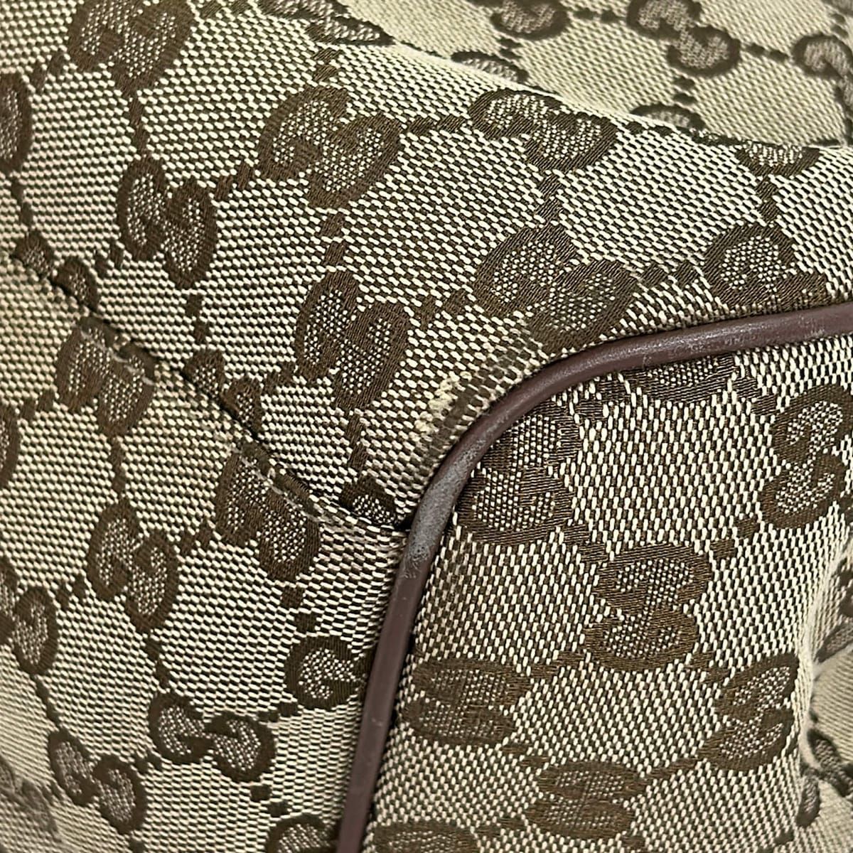 Gucci Tote Sookiegg Pattern Beige Leather — view 6