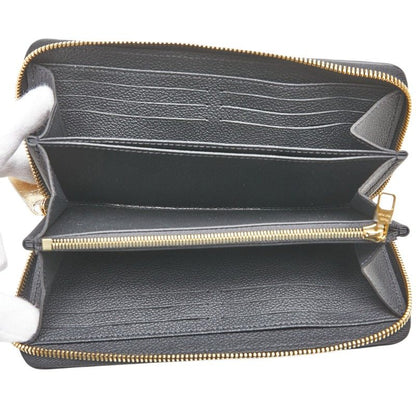 Louis Vuitton Takashi Murakami Monogram Empreinte Zippy Wallet Black Multicolor — view 4