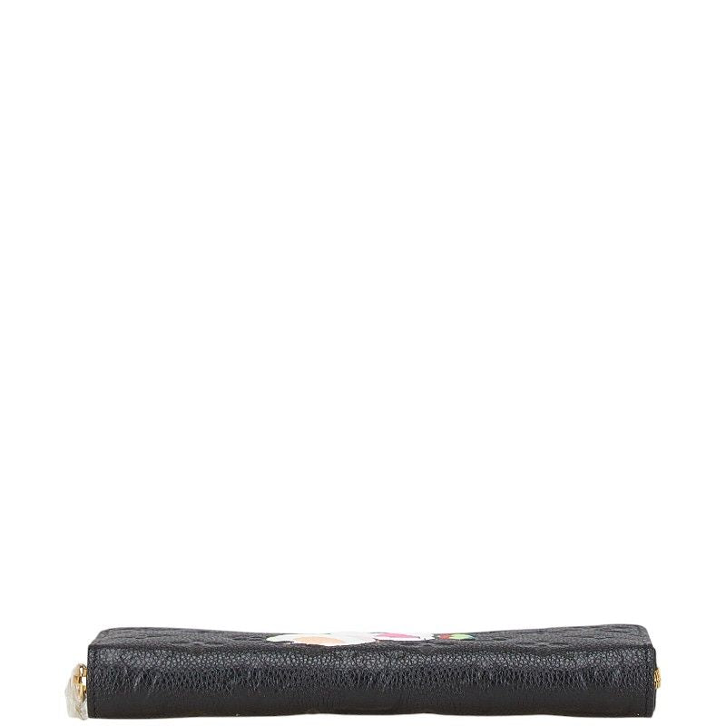 Louis Vuitton Takashi Murakami Monogram Empreinte Zippy Wallet Black Multicolor — view 3