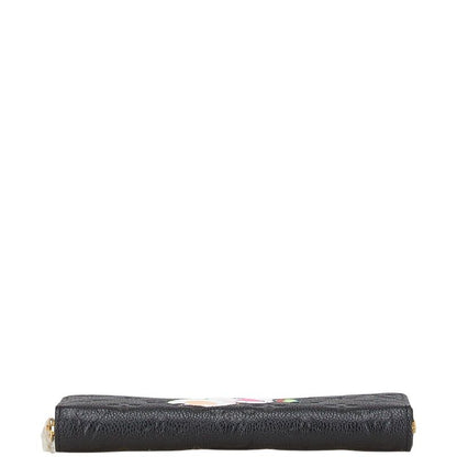Louis Vuitton Takashi Murakami Monogram Empreinte Zippy Wallet Black Multicolor — view 3