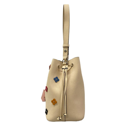 Louis Vuitton Shoulder Bag Lockme Bucket Light Beige Xmulticolor Leather — view 4
