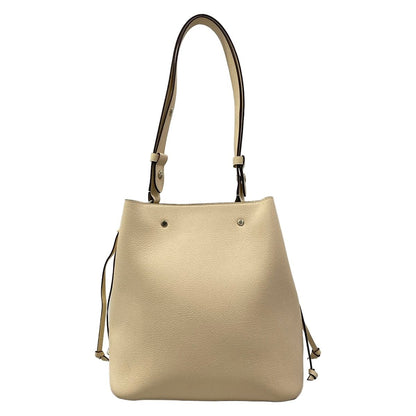 Louis Vuitton Shoulder Bag Lockme Bucket Light Beige Xmulticolor Leather — view 3