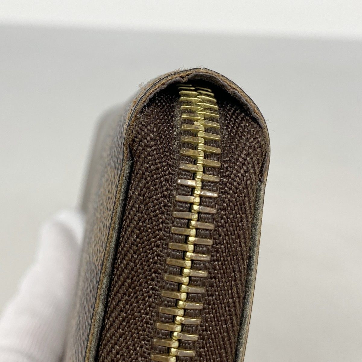Louis Vuitton Wallet Damier Zippy Ebene — view 5
