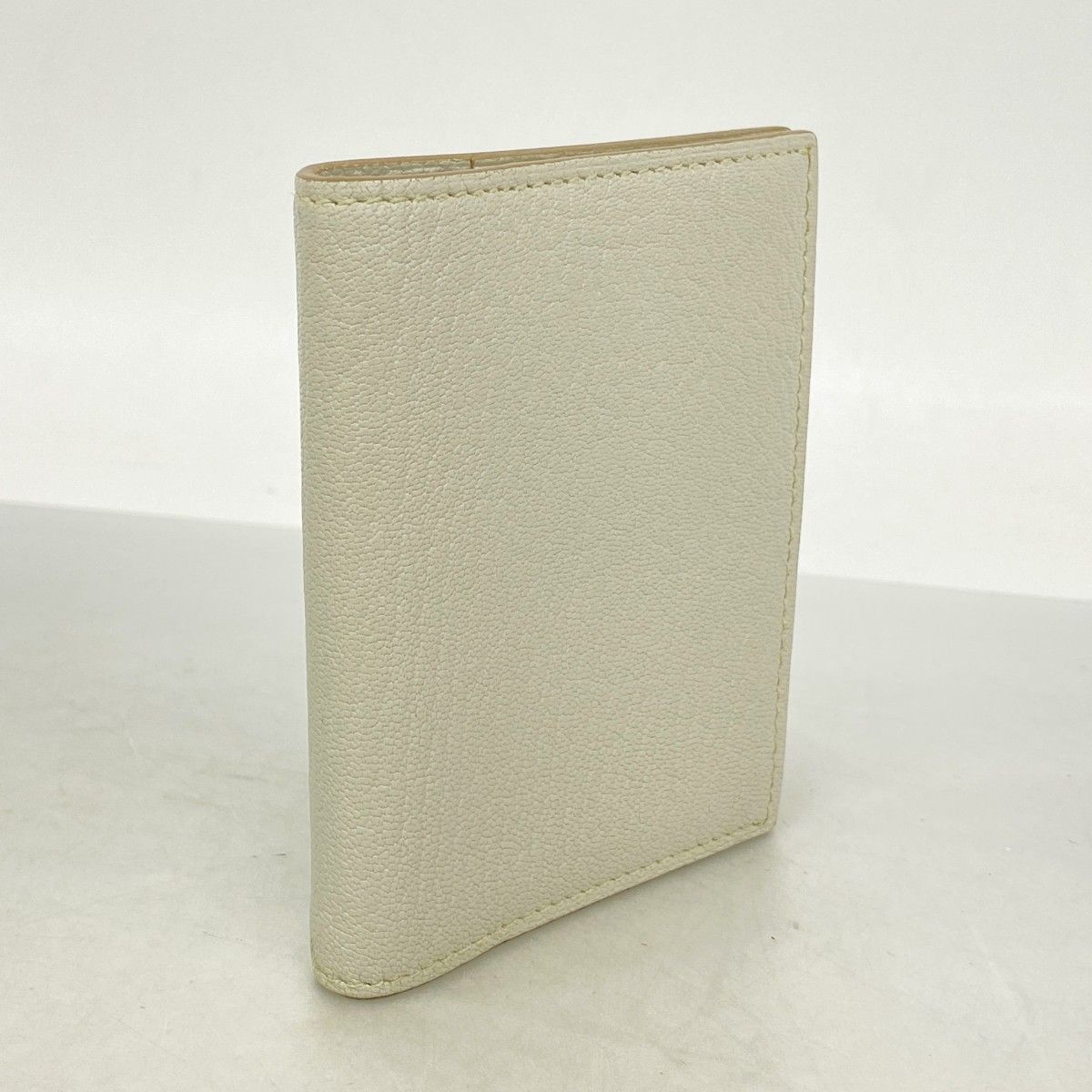 Hermes Notebook Cover Agenda Mini Chevre Misor Beton Silver — view 2