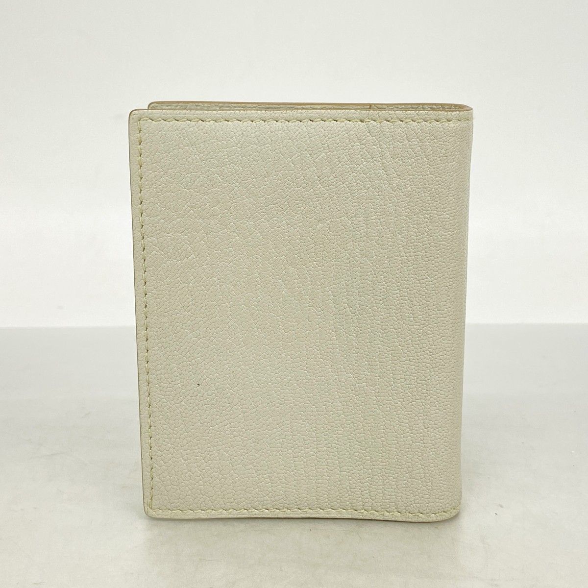 Hermes Notebook Cover Agenda Mini Chevre Misor Beton Silver — view 8