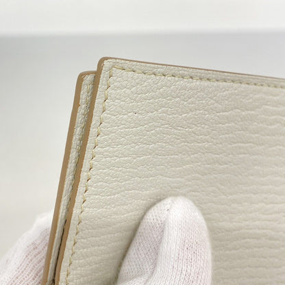 Hermes Notebook Cover Agenda Mini Chevre Misor Beton Silver — view 5