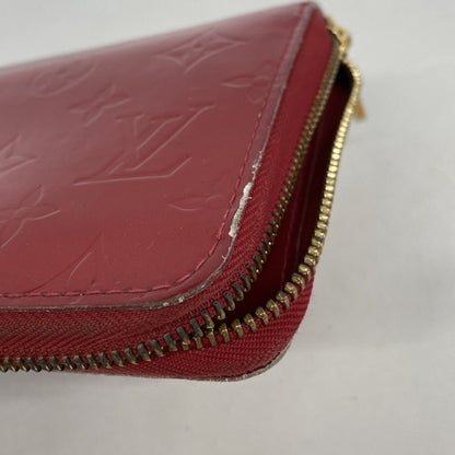 Louis Vuitton Wallet Vernis Zippy Organizer Pomme D'amour — view 6