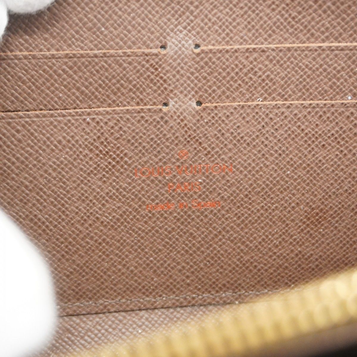 Louis Vuitton Wallet Damier Zippy Ebene — view 4