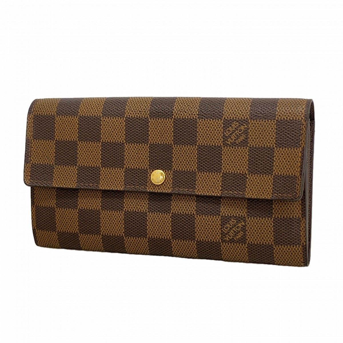 Louis Vuitton Wallet Damier Portefeuille Sarah Ebene