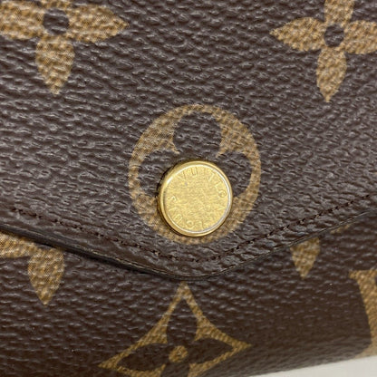 Louis Vuitton Wallet Monogram Portefeuille Sarah Brown Fuchsia — view 9