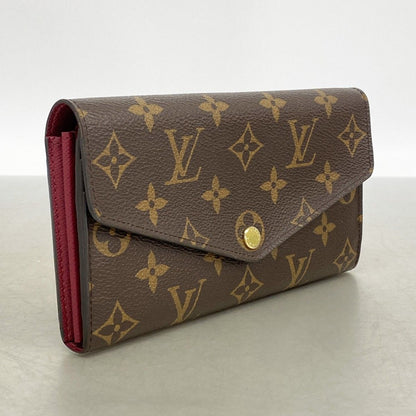 Louis Vuitton Wallet Monogram Portefeuille Sarah Brown Fuchsia — view 2