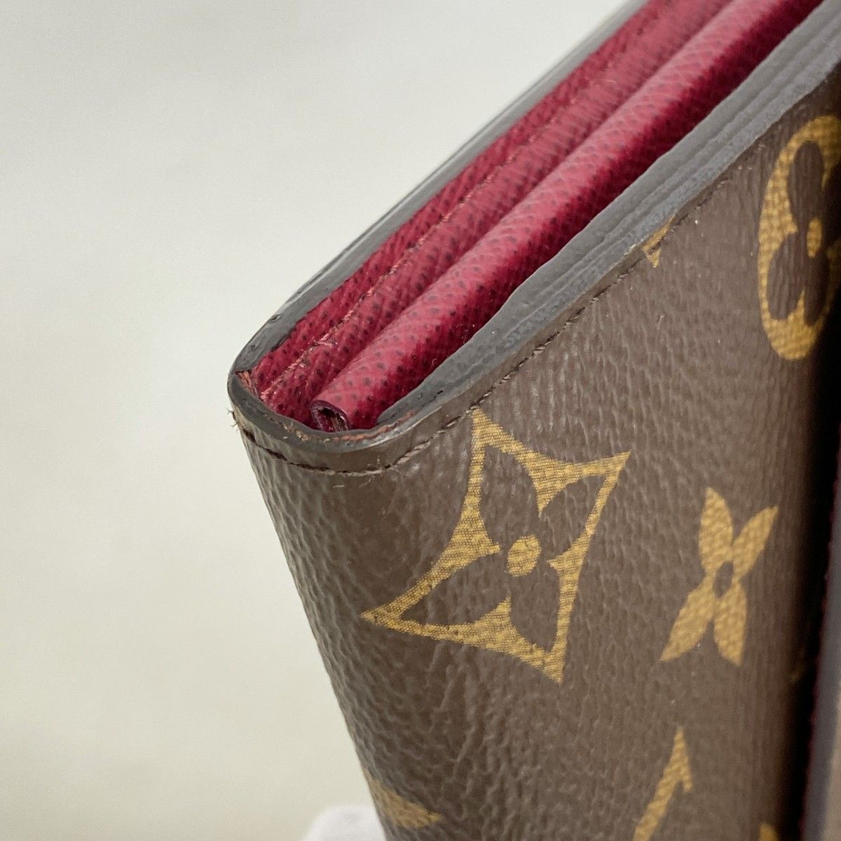 Louis Vuitton Wallet Monogram Portefeuille Sarah Brown Fuchsia — view 5