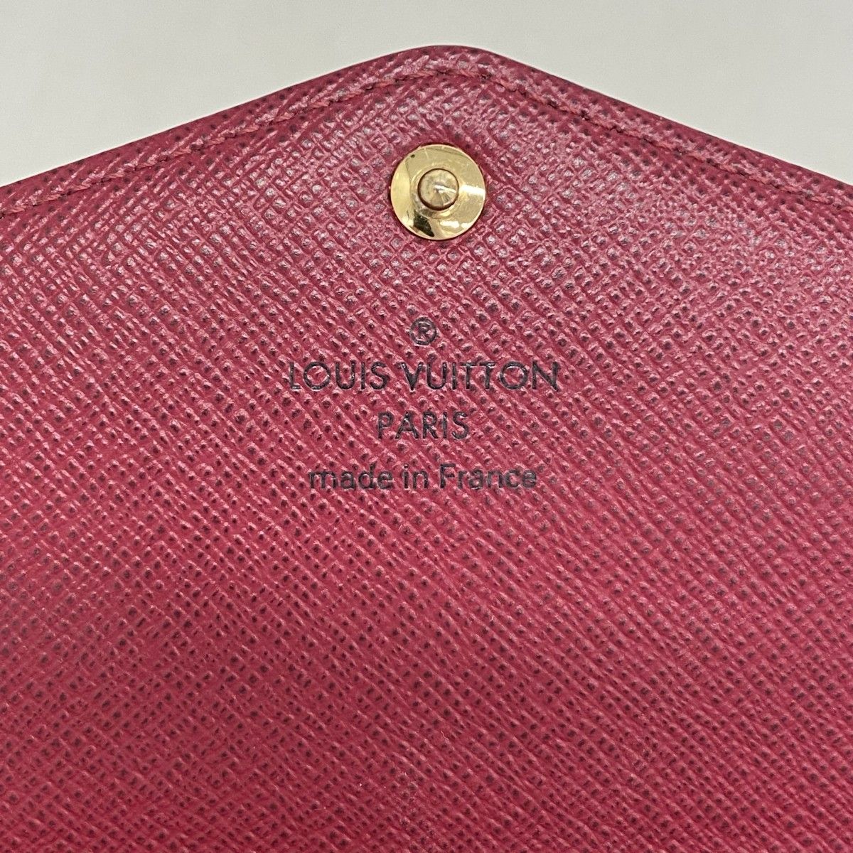 Louis Vuitton Wallet Monogram Portefeuille Sarah Brown Fuchsia — view 4