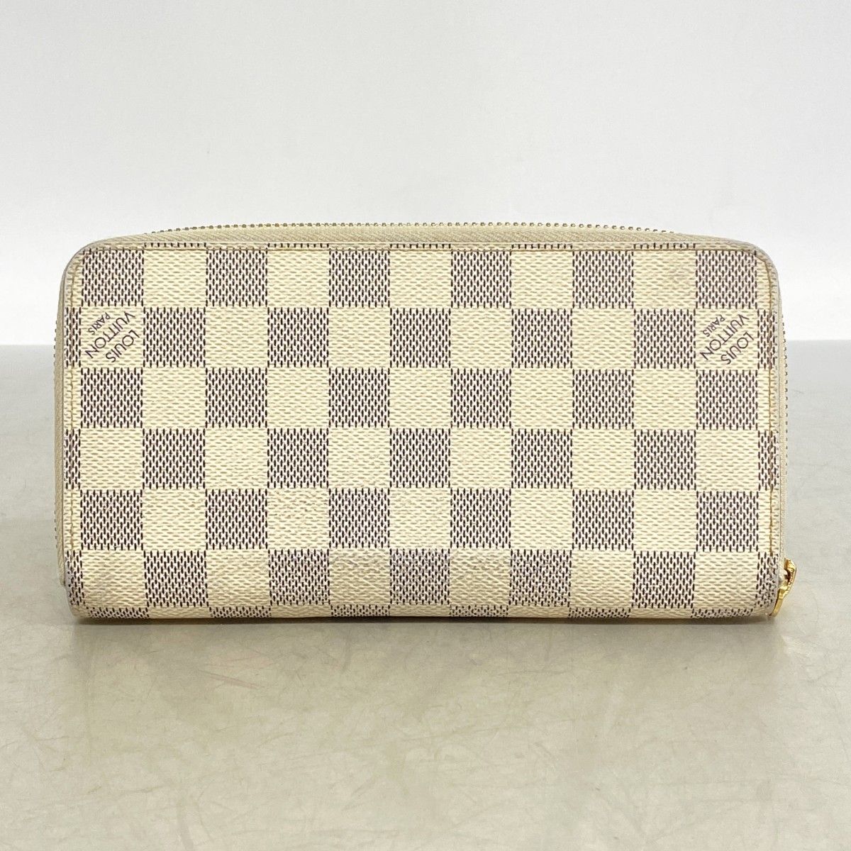 Louis Vuitton Wallet Damier Azur Zippy White — view 9