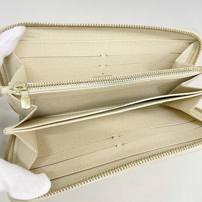 Louis Vuitton Wallet Damier Azur Zippy White — view 3