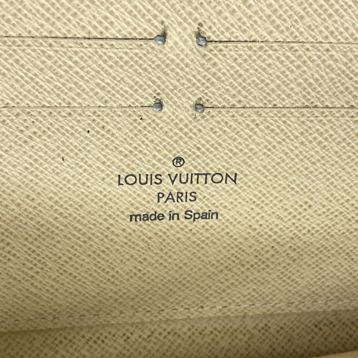 Louis Vuitton Wallet Damier Azur Zippy White — view 4