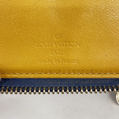 Louis Vuitton Wallet Monogram Denim Zippy Mini Blue — view 4