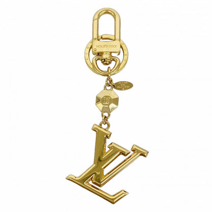 Louis Vuitton Key Holder Charm LV Facet Gold