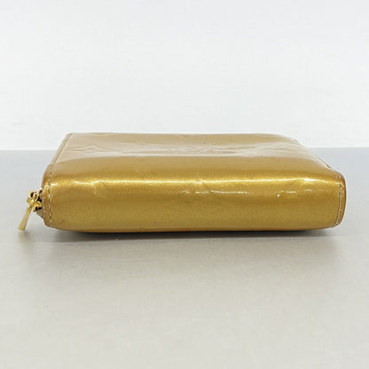Louis Vuitton Coin Case Vernis Zippy Purse Beige Poudre — view 2