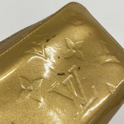 Louis Vuitton Coin Case Vernis Zippy Purse Beige Poudre — view 5