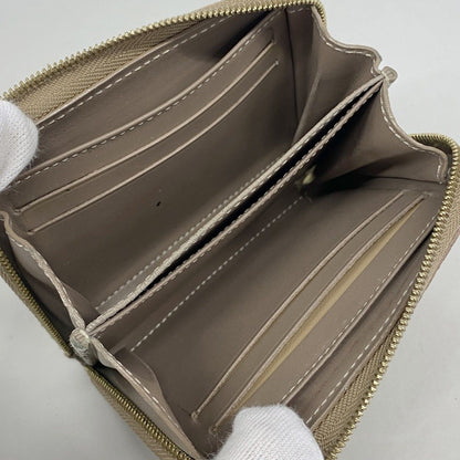 Louis Vuitton Coin Case Vernis Zippy Purse Beige Poudre — view 3
