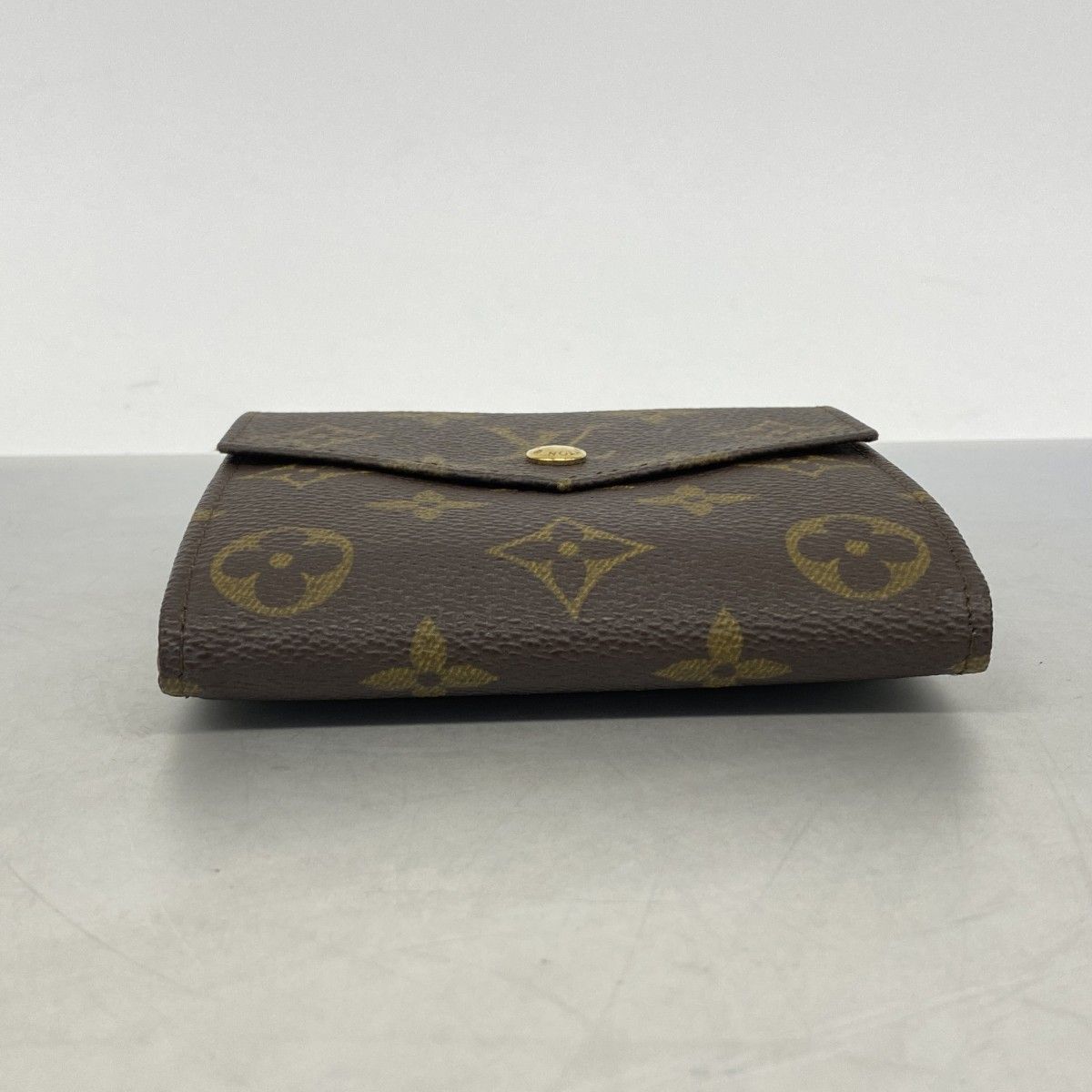 Louis Vuitton Trifold Wallet Monogram Porte-Monnaie Billets Cult Cles Brown — view 2