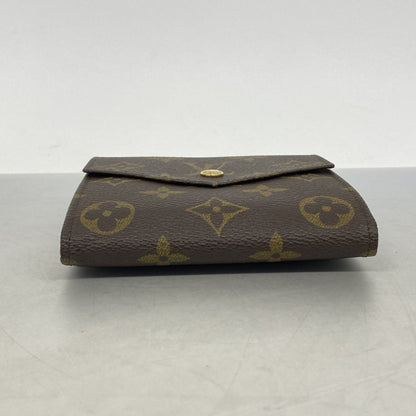 Louis Vuitton Trifold Wallet Monogram Porte-Monnaie Billets Cult Cles Brown — view 2