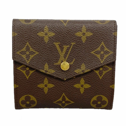 Louis Vuitton Trifold Wallet Monogram Porte-Monnaie Billets Cult Cles Brown