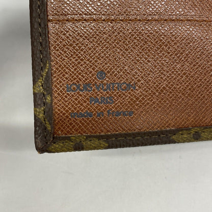 Louis Vuitton Trifold Wallet Monogram Porte-Monnaie Billets Cult Cles Brown — view 4