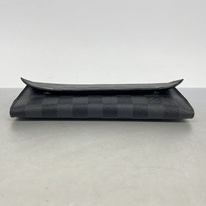 Louis Vuitton Wallet Damier Graphite Portefeuille Long Modular Black — view 2