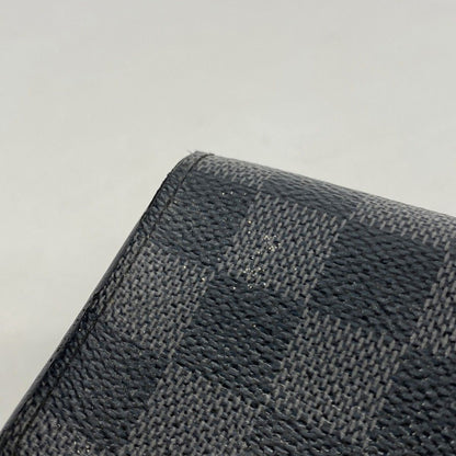 Louis Vuitton Wallet Damier Graphite Portefeuille Long Modular Black — view 9