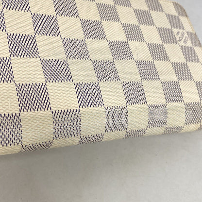 Louis Vuitton Wallet Damier Azur Zippy Organizer White — view 8